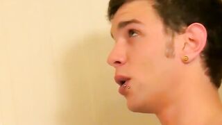 BoyObsession.com - Ryan Sharp's fat dick jerking and wanking in the shower