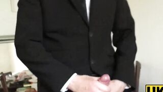 UKSubSluts.com - Hot blonde Ashley Rider's tight cunt destroyed with force