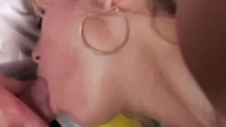 PussyCatsLatex.com - Blonde babe's anal exam in hospital leads to facial cumshot