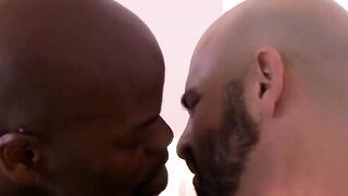 MaleIcons.com - Cutler X's powerful bareback fucking of Adam Russo with his big black