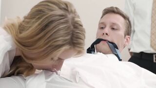 GirlMormons.com - Mormon dykes engage in an oiled-up, oral initiation to welcome a ne Hoe 2