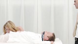 GirlMormons.com - Mormon dykes engage in an oiled-up, oral initiation to welcome a ne Hoe 2