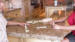 MILF Julianna Vega hooks up with her stepson and pleases him