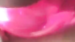 Busty Blonde Playing With An Inflatable Dildo