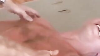 MaleFeetXXX.com - Mature guy's tickle fantasy with two eager friends