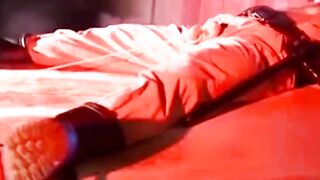 MuscleJockBound.com - Urethral play mixed with bondage for an incredibly muscular hun