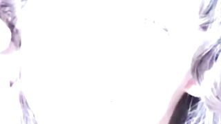 Babes lick each other and give handjob in retro video