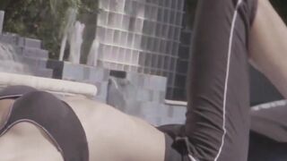TranssexualVenus.com - Glamorous trans impales an inked gay's ass with her cock