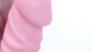 Brunette lesbians eat each others pussies after dildo play