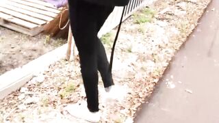 LecheLatinos.com - Straight Latino twink's outdoor bareback fuck in a paid-to-be-gay
