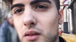 LecheLatinos.com - Handsome Latino takes a raw cock in his ass before getting paid