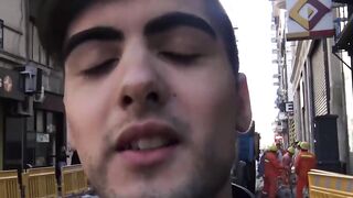 LecheLatinos.com - Handsome Latino takes a raw cock in his ass before getting paid