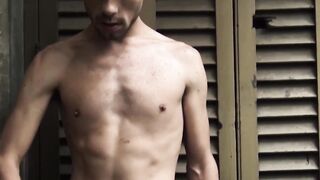 Delicious guy Juande enjoys every swift thrusts I make to his wet hole