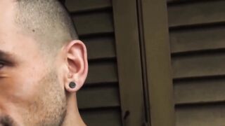 Delicious guy Juande enjoys every swift thrusts I make to his wet hole