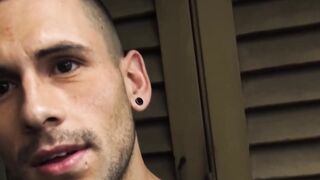 Delicious guy Juande enjoys every swift thrusts I make to his wet hole