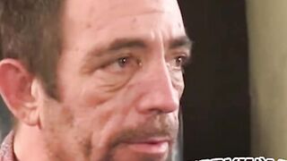 Raw dick sucking with an old mature blue collar working man
