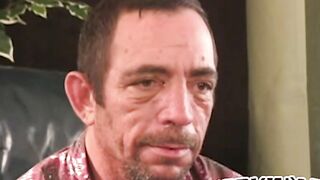 Raw dick sucking with an old mature blue collar working man