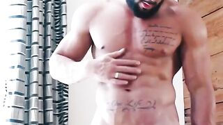 MaskXXX.com - Tattooed hunk reaches new heights with fake ass machine pleasure
