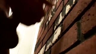 Cocky twink Sean busts a load of cum while watching porn