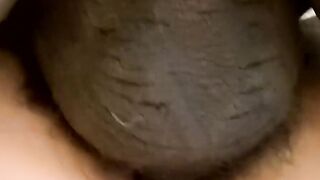 Chubby black deviant ass fucks a guy and gives him facial