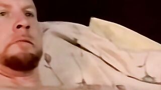 Real amateur buddies jacking off before shooting a cumload