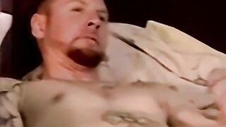 Real amateur buddies jacking off before shooting a cumload