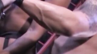 Marc and Billy then get on all fours, putting their asses in the hands of Lee, who wo