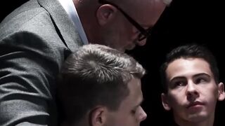 Austin Young bent over for Lance Charger's throbbing hard dick