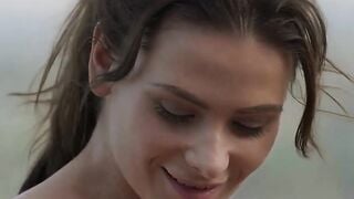 FemJoyXXX.com - Cosmo's big tits poolside seduction and sensual posing