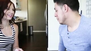 CreampiedTeenie.com - Redhead babe Choe Love gets her teen pussy smashed by her boyfr
