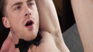 Sexy jock Cole Blue pounds his smooth ass into the throbbing dick of tattooed Brian A Hoe 2