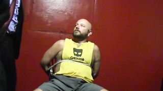 CodyVictorXXX.com - Poor homosexual gets fucked and pissed on by three pervs rough an