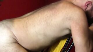 CodyVictorXXX.com - Poor homosexual gets fucked and pissed on by three pervs rough an
