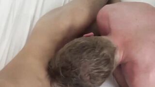 Horny studs swapping positions in raw fuck threesome