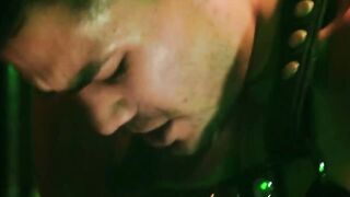 Saddistic Colton Reece mouth fucks and fisted Quin Quire