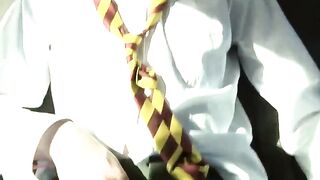 BoyDesire.com - Lewis' intense back seat cock sucking and passionate blowjob