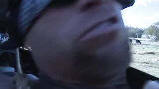MuscleJockBound.com - Muscular gay's oily bondage and intense BDSM play during outdoo