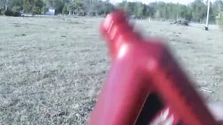 MuscleJockBound.com - Muscular gay's oily bondage and intense BDSM play during outdoo