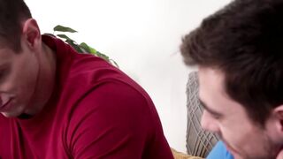 NextDoorXXX.com - Jacked jock annihilates an inked gay's asshole with a powerful raw