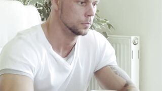 MaskXXX.com - Homosexual demigod Angelo Godshack working out and wanking with ease