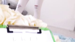 Asian teen Jade Luv pounded by stepdad and swallowed big cum