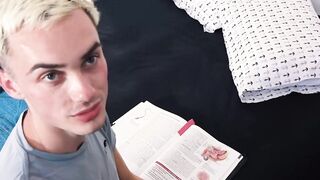 Having a crush on my beautiful stepbro