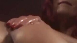 PussyCatsLatex.com - Redhead domina's mega dildo discipline for lesbian sub