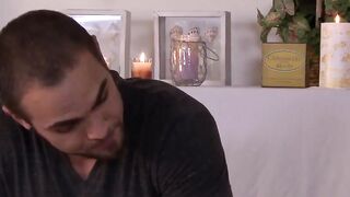 MaleIcons.com - Twink Sam sticks his cock into horny masseur Brocks tight ass with ex