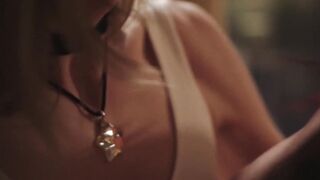 TSSexual.com - Foxxy's sloppy blowjob and Aiden Ashley's big cock drilling
