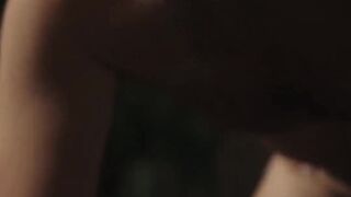 TSSexual.com - Tattooed TS babe feeding a hunk with her warm cum after sex