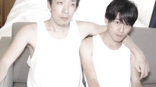 BoyzJapan.com - Asian twink jerks off cumming hard after anal pounding