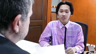 PinoyBoys.com - Daddy and Asian twink Freddy's wild sex adventure in the conference r