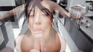 Teen maid seduces her boss with a hardcore fuck on a floor