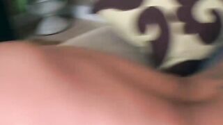 Brown babe Bella Morietti drilled doggystyle after card game